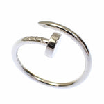 Cartier White Gold White Gold (18K) Band Ring (Pre-Owned)