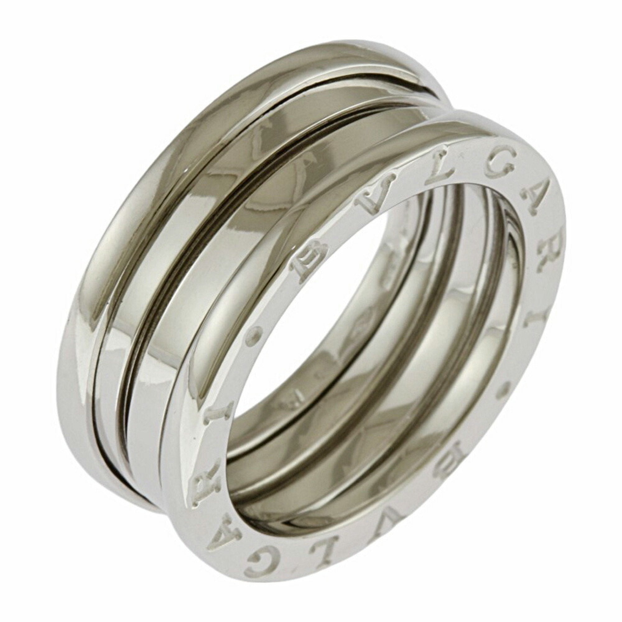 Bvlgari B.Zero1 White Gold White Gold (18K) Band Ring (Pre-Owned)