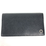 Bvlgari Black Leather Long Wallet (Bi-Fold) (Pre-Owned)