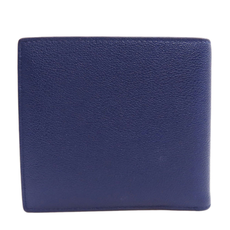 Bvlgari Bvlgari Bvlgari Blue Leather Wallet (Bi-Fold) (Pre-Owned)