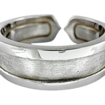 Cartier Silver White Gold (18K) Band Ring (Pre-Owned)