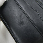 Bvlgari Black Leather Long Wallet (Bi-Fold) (Pre-Owned)