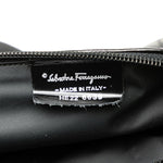 Salvatore Ferragamo Black Nylon Leather Pouch (Pre-Owned)