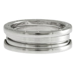 Bvlgari Silver White Gold (18K) Band Ring (Pre-Owned)