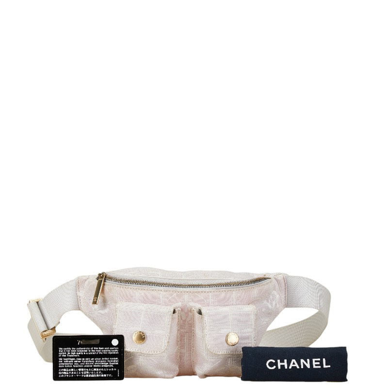 Chanel Pink Canvas Fanny Pack (Pre-Owned)