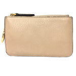 Fendi Beige Leather Coin Purse/Coin Case (Pre-Owned)