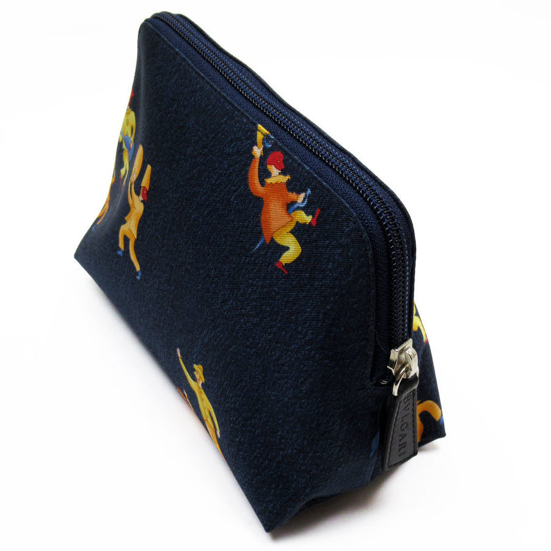 Bvlgari Multi-Color Navy Pouch (Pre-Owned)