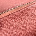 Bvlgari Pink Leather Long Wallet (Bi-Fold) (Pre-Owned)