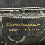 Salvatore Ferragamo Black Leather Handbag (Pre-Owned)