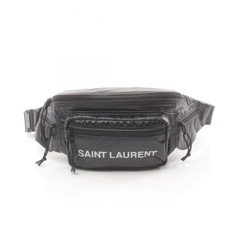 Saint Laurent Black Nylon Fanny Pack Sling Bag (Pre-Owned)