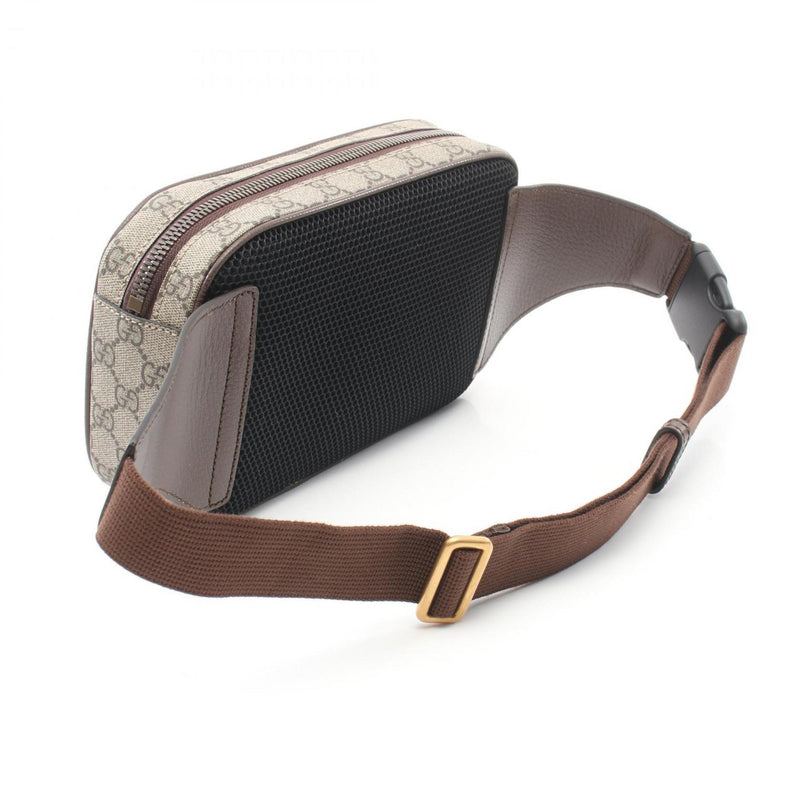 Gucci Ophidia Beige Brown Multi-Color Pvc Leather Fanny Pack