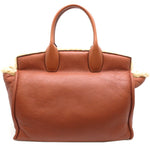 Salvatore Ferragamo Brown Leather Tote Bag (Pre-Owned)