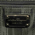 Salvatore Ferragamo Black Leather Handbag (Pre-Owned)