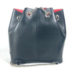 Christian Louboutin Black Spangles Leather Backpack (Pre-Owned)