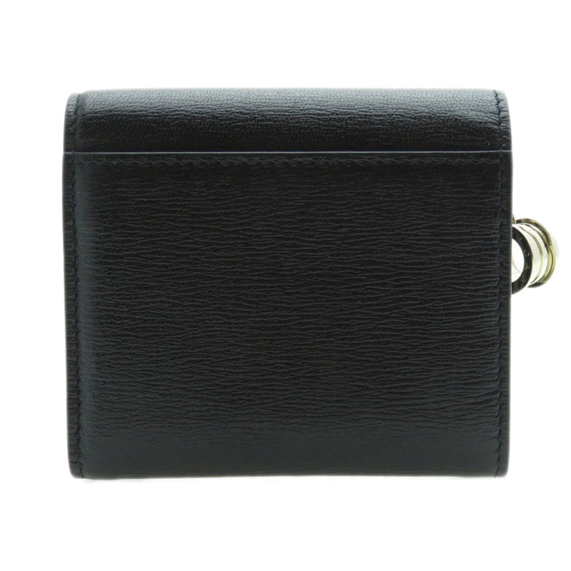 Bvlgari Black Leather Wallet (Bi-Fold) (Pre-Owned)