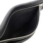 Hermes Black Leather Fanny Pack (Pre-Owned)