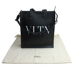 Valentino Garavani Black Leather Shoulder Bag (Pre-Owned)