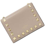 Valentino Garavani Pink Beige Leather Wallet (Bi-Fold) (Pre-Owned)