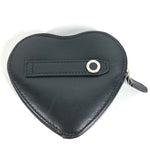 Bvlgari Black Leather Coin Purse/Coin Case (Pre-Owned)