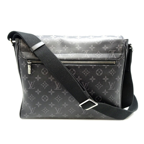 Louis Vuitton Black Monogram Eclipse Shoulder Bag (Pre-Owned)