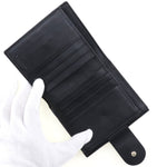 Bvlgari Black Leather Wallet (Bi-Fold) (Pre-Owned)