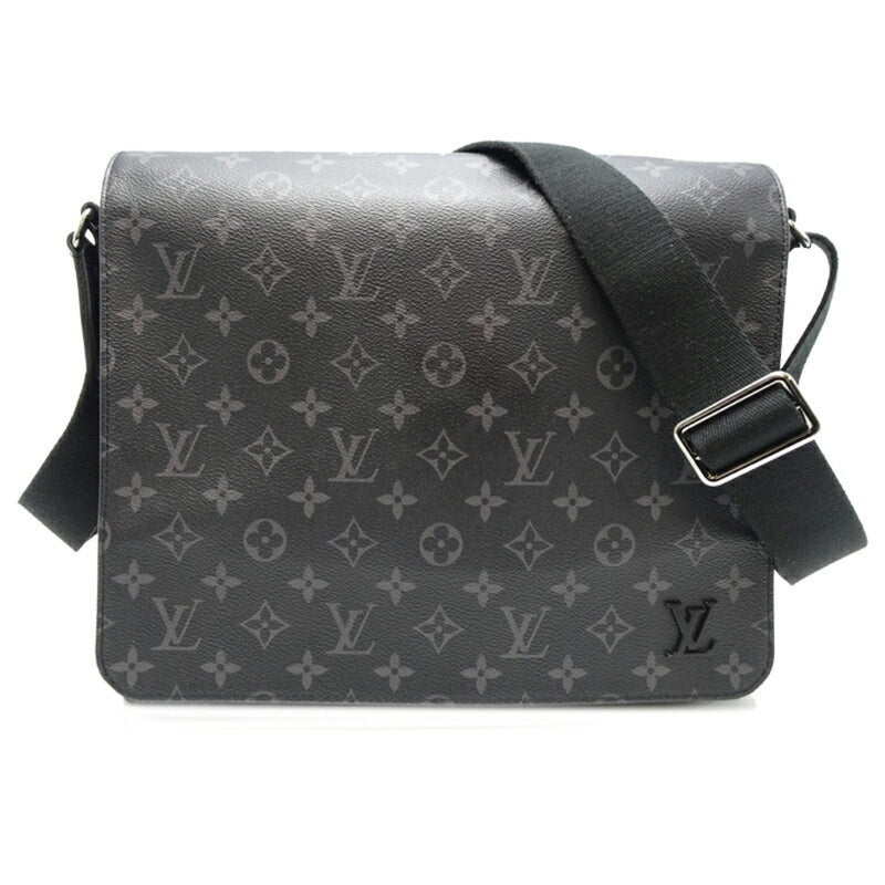 Louis Vuitton Black Monogram Eclipse Shoulder Bag (Pre-Owned)