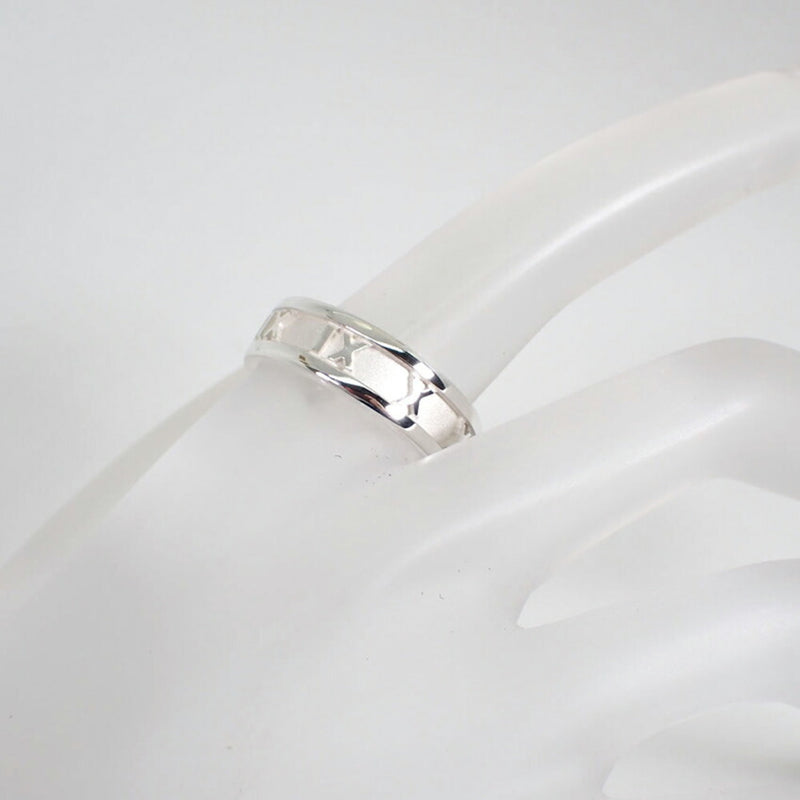 Tiffany Silver Sterling Silver 925 Band Ring (Pre-Owned)