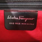 Salvatore Ferragamo Black Leather Handbag (Pre-Owned)