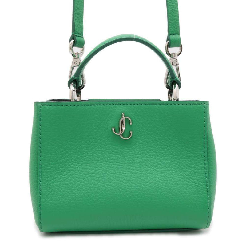 Jimmy Choo Green Leather Handbag (Pre-Owned)