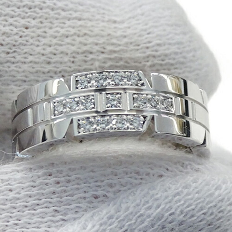 Cartier White Gold White Gold (18K) Band Ring (Pre-Owned)