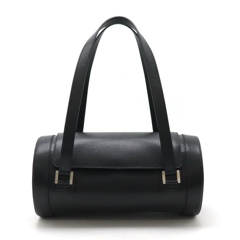 Bvlgari Black Leather Handbag (Pre-Owned)