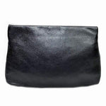 Jimmy Choo Black Leather Clutch Bag (Pre-Owned)