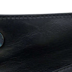 Valentino Garavani Black Leather Shoulder Bag (Pre-Owned)