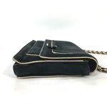 Salvatore Ferragamo Black Leather Shoulder Bag (Pre-Owned)