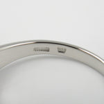 Bvlgari Clear Platinum 950 Band Ring (Pre-Owned)