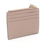 Valentino Garavani Beige Leather Coin Purse/Coin Case (Pre-Owned)