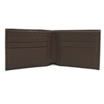 Bvlgari Millerighe Brown Leather Wallet (Bi-Fold) (Pre-Owned)