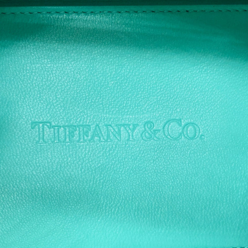 Tiffany Blue Leather Shoulder Bag (Pre-Owned)