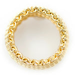 Tiffany Gold Yellow Gold (18K) Band Ring (Pre-Owned)