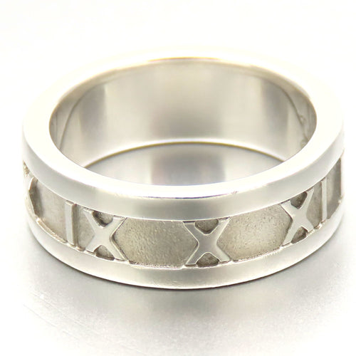 Tiffany Silver Silver 925 Band Ring (Pre-Owned)