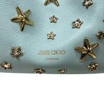 Jimmy Choo Blue Leather Shoulder Bag (Pre-Owned)