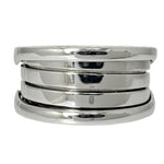 Bvlgari White Gold White Gold (18K) Band Ring (Pre-Owned)