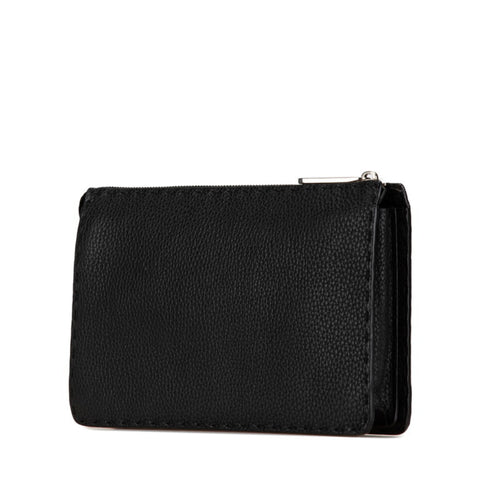 Fendi Black Leather Clutch Bag (Pre-Owned)