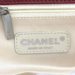 Chanel Bordeaux Leather Shoulder Bag (Pre-Owned)