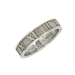 Tiffany Atlas Silver Silver 925 Anniversary Ring (Pre-Owned)