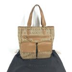 Bvlgari Beige Leather Tote Bag (Pre-Owned)