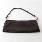 Salvatore Ferragamo Brown Leather Shoulder Bag (Pre-Owned)