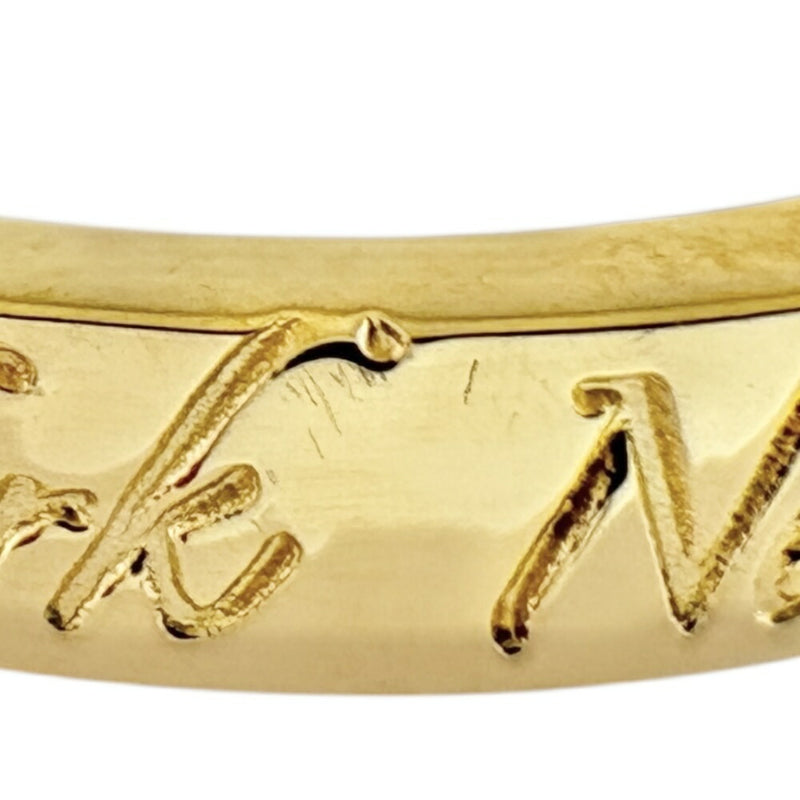 Tiffany Gold Yellow Gold (18K) Band Ring (Pre-Owned)