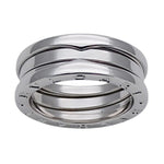 Bvlgari White Gold White Gold (18K) Band Ring (Pre-Owned)