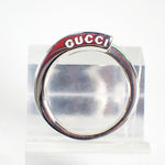 Gucci Silver Sterling Silver 925 Band Ring (Pre-Owned)